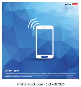 Mobile phone icon - Free vector icon