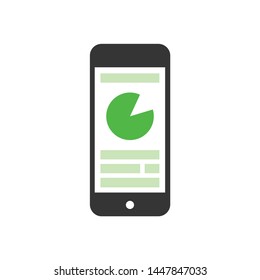 mobile phone icon. Logo element illustration. mobile phone design. colored collection. mobile phone concept. Can be used in web and mobile