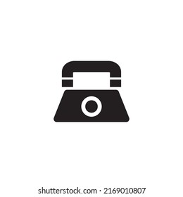Icono de teléfono móvil o logotipo ilustración vectorial de símbolo aislado - icono vectorial de estilo negro de alta calidad