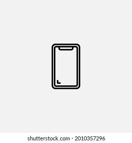 Mobile phone icon sign vector,Symbol, logo illustration for web and mobile