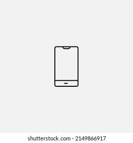Mobile phone icon sign vector,Symbol, logo illustration for web and mobile