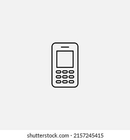 Mobile phone icon sign vector,Symbol, logo illustration for web and mobile