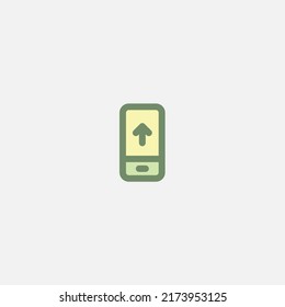 Mobile phone icon sign vector,Symbol, logo illustration for web and mobile