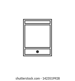 Mobile phone icon. Smartphone sign