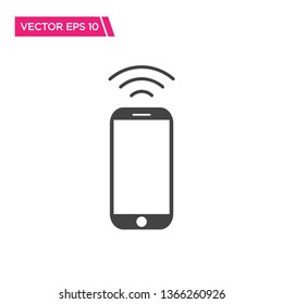 Mobile Phone Icon, Smartphone Icon, Vector for Web