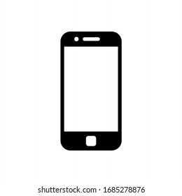 Mobile Phone Icon, Smartphone Icon Vector Illustration