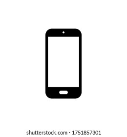 Icono de teléfono móvil. Ilustración vectorial de iconos de Smartphone