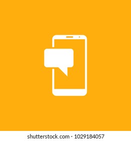 Mobile Phone Icon, Stock Vector, Eps10.