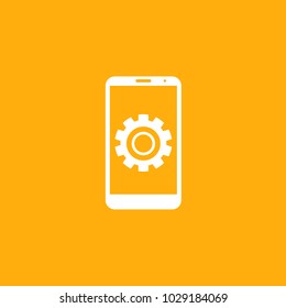 Mobile Phone Icon, Stock Vector, Eps10.