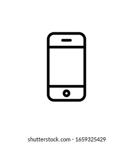 Mobile Phone Icon In Trendy  Design Vector Eps 10