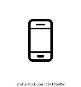 Mobile Phone Icon In Trendy  Design Vector Eps 10