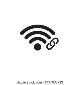 Mobile phone icon in trendy flat style isolated
