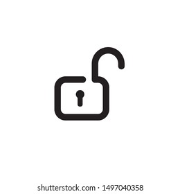 Mobile phone icon in trendy flat style isolated
