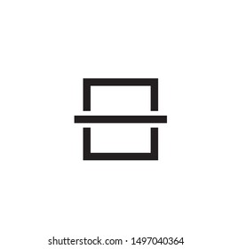 Mobile phone icon in trendy flat style isolated