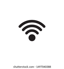 Mobile phone icon in trendy flat style isolated