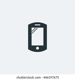 Mobile Phone icon in trendy flat style background, image jpg, vector eps, flat web, material icon, UI illustration