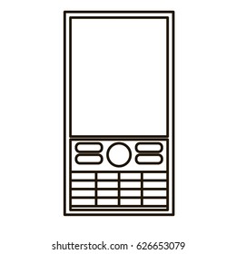 mobile phone icon vector