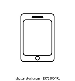 mobile phone icon vector design template