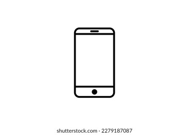 Plantilla de diseño de vectores de iconos de teléfonos móviles