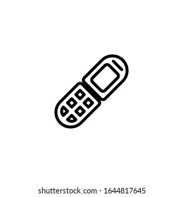 mobile phone icon vector EPS10 illustration