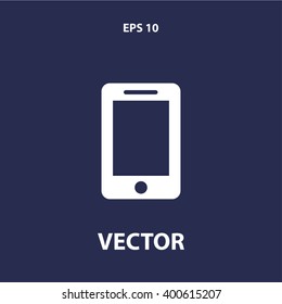 mobile phone icon. vector eps10 icon

