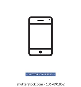 mobile phone icon vector illustration