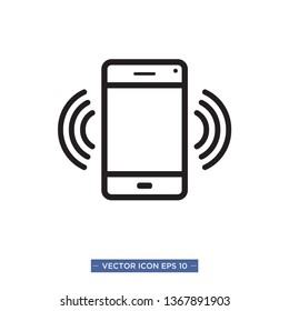 mobile phone icon vector illustration