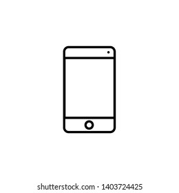 mobile phone icon vector illustration