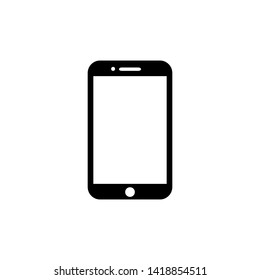 mobile phone icon vector illustration - vector