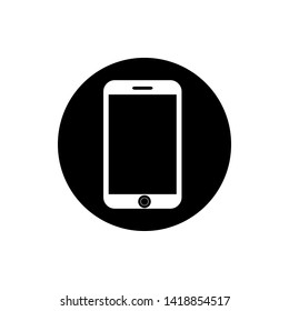 mobile phone icon vector illustration - vector