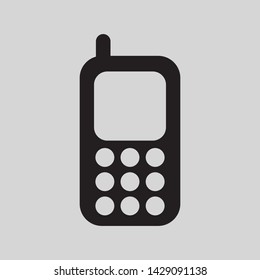 mobile phone icon vector illustration.