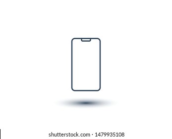 Mobile phone icon vector illustration EPS10