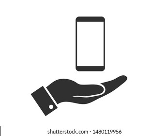 Mobile phone icon vector illustration EPS10