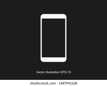Mobile phone icon vector illustration EPS10