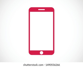 Mobile phone icon vector illustration EPS10