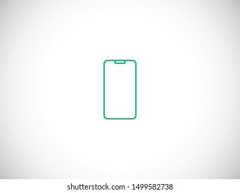 Mobile phone icon vector illustration EPS10