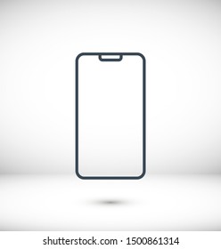 Mobile phone icon vector illustration EPS10