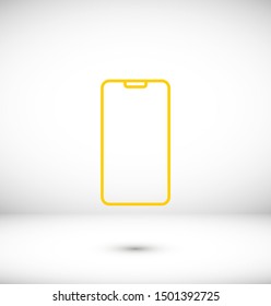 Mobile phone icon vector illustration EPS10