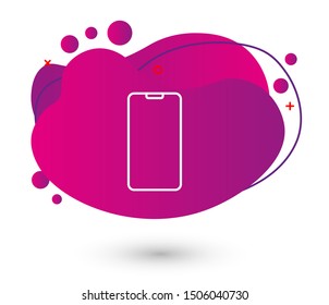 Mobile phone icon vector illustration EPS10