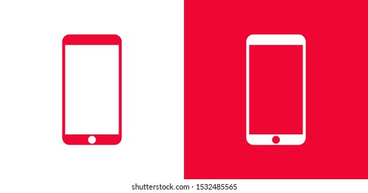 Mobile phone icon vector illustration EPS10