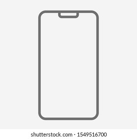 Mobile phone icon vector illustration EPS10