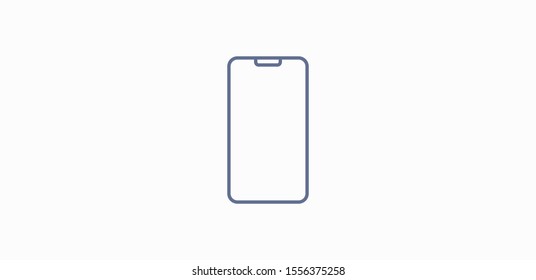 Mobile phone icon vector illustration EPS10