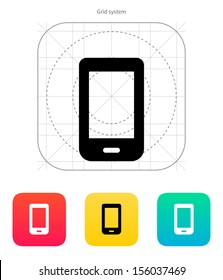 Mobile phone icon. Vector illustration.