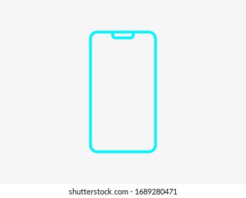 Mobile phone icon vector illustration EPS10