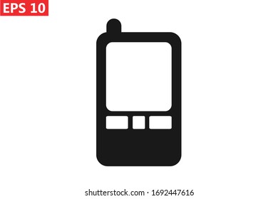 ilustración vectorial de icono de teléfono móvil