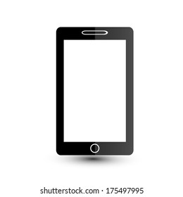 Mobile phone icon. vector illustration 