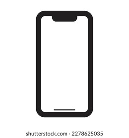 Icono de teléfono móvil. ilustración vectorial