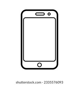 mobile phone icon vector illustration design