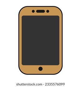 mobile phone icon vector illustration design