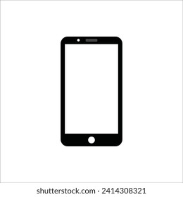 Mobile phone icon vector illustration logo design